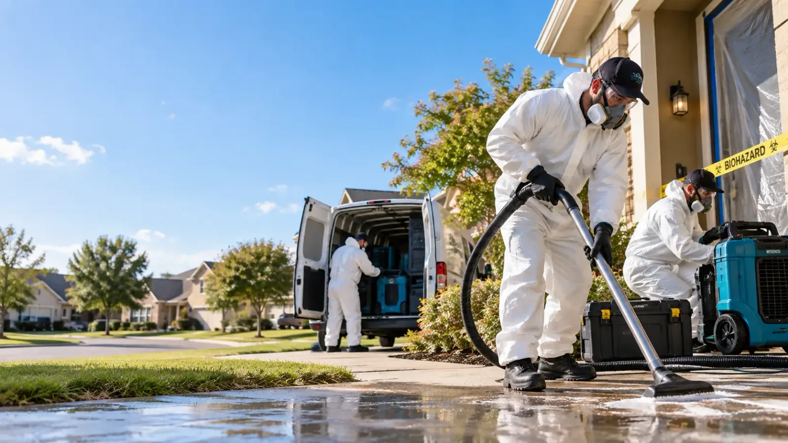 Biohazard Cleanup in Pope Army Airfield, NC